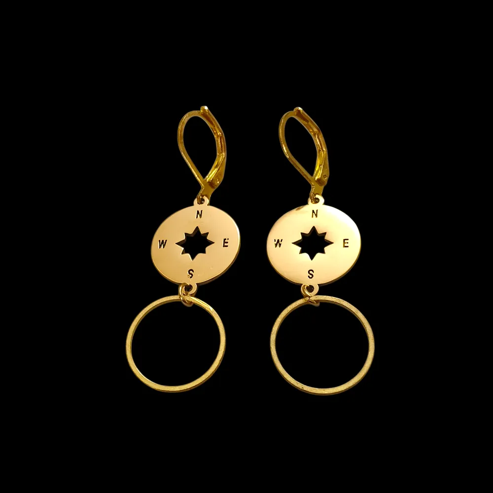 Minimal σκουλαρίκια mirror από ατσάλι