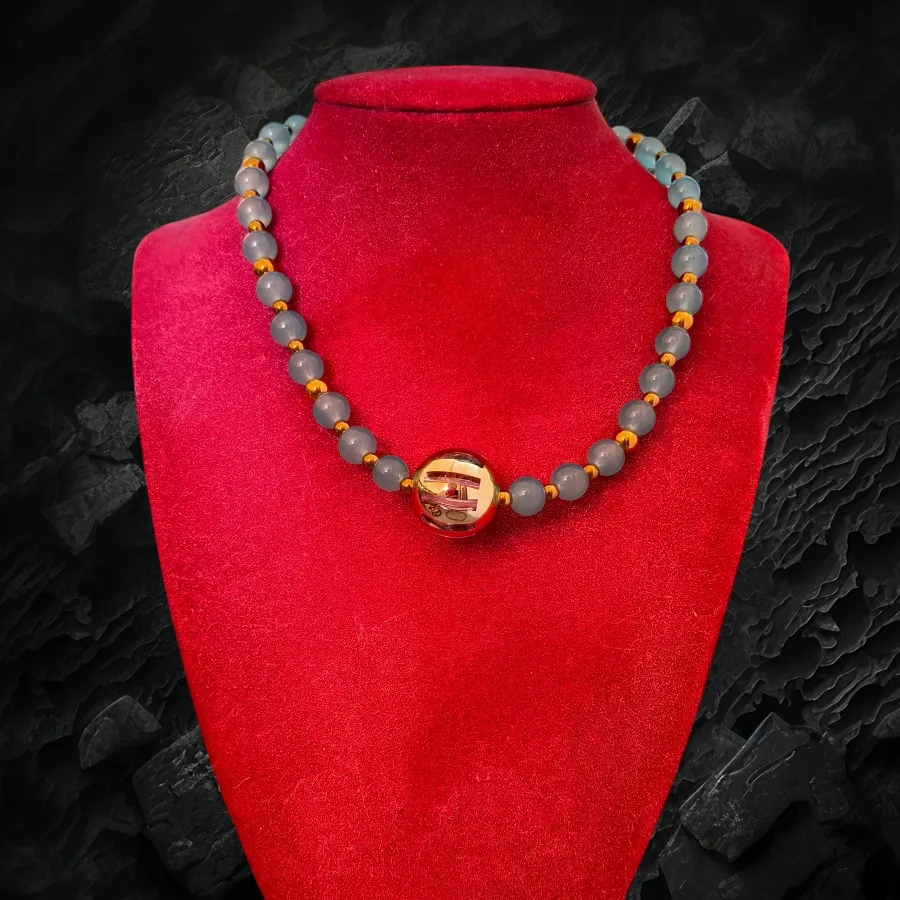 Κολιέ γυναικείο γαλάζιο