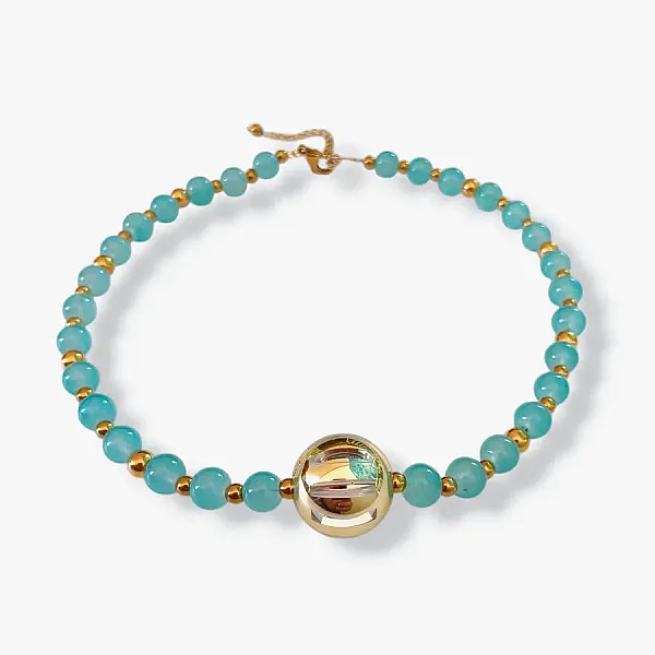 Κολιέ γυναικείο γαλάζιο