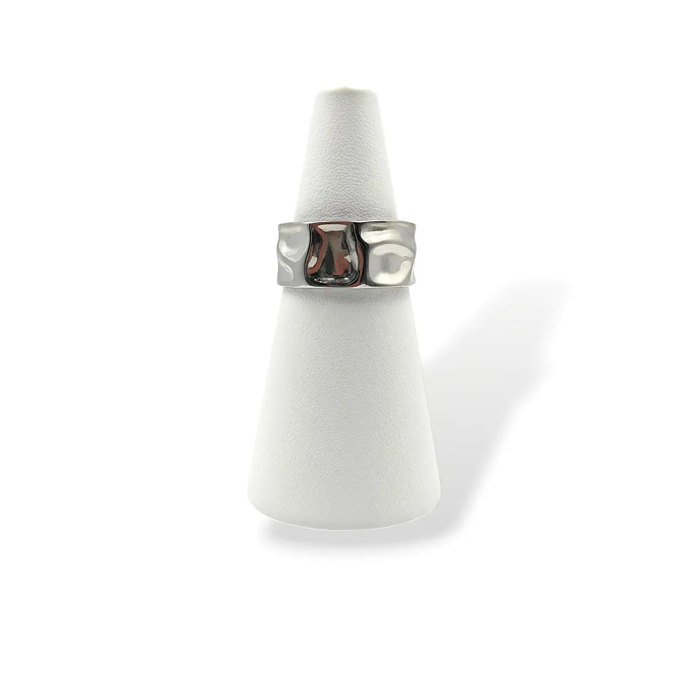 Δαχτυλίδι Ατσάλι One Size σε Ασημί Χρώμα